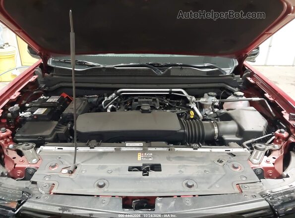 1GCPTDEK4T1124665 2026 CHEVROLET COLORADO Maroon უკანა ხედი