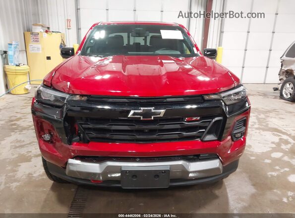 1GCPTDEK4T1124665 2026 CHEVROLET COLORADO Maroon ხელსაწყოთა პანელის ხედი