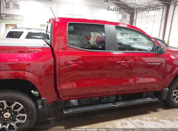 1GCPTDEK4T1124665 2026 CHEVROLET COLORADO Maroon უკანა სალონის ხედი