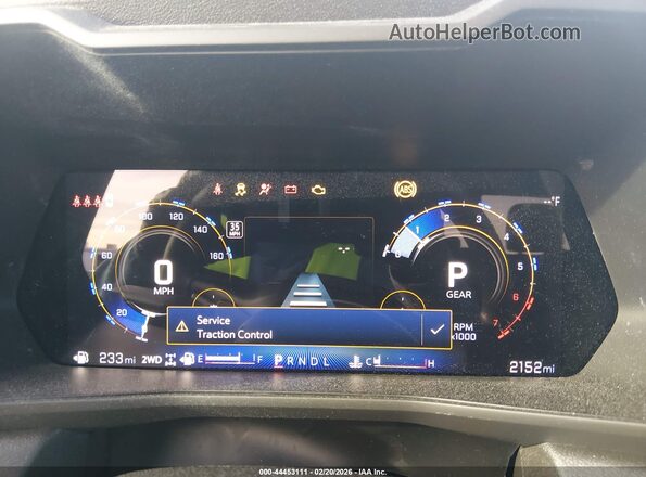 1GCPTEEK6T1135172 2026 CHEVROLET COLORADO Black Vista de los asientos traseros