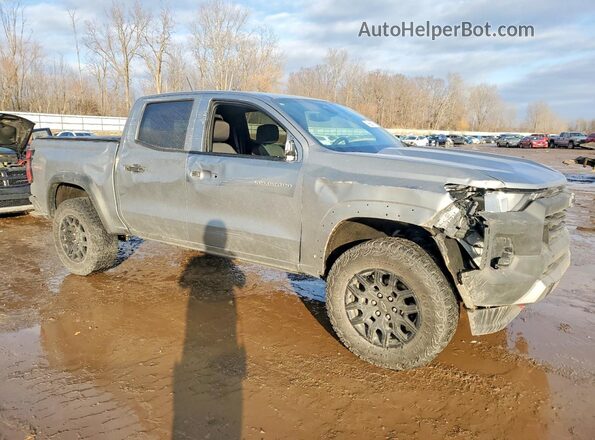 1GCPTEEK7R1129843 2024 CHEVROLET COLORADO Серый Передняя правая четверть