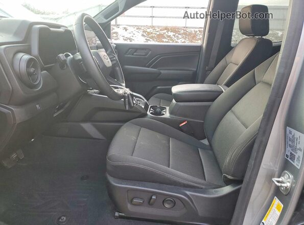 1GCPTEEK7R1129843 2024 CHEVROLET COLORADO Серый Вид салона спереди