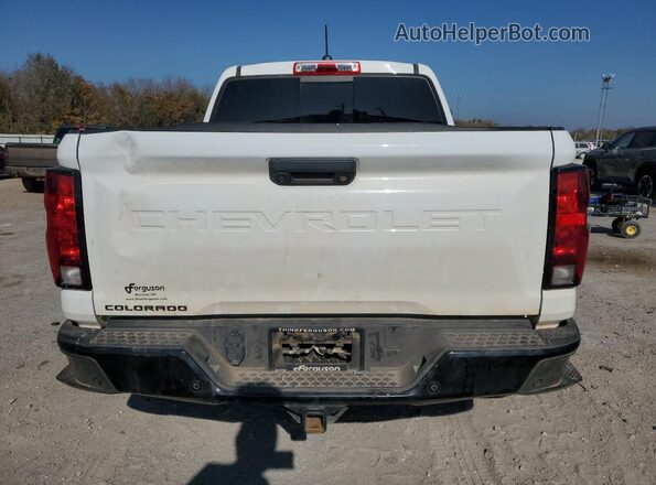 1GCPTEEKXP1176507 2023 CHEVROLET COLORADO Белый Вид сзади