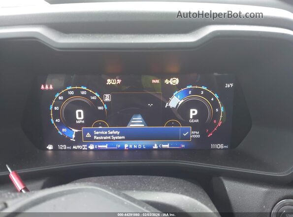 1GCPTEEKXS1131477 2025 CHEVROLET COLORADO Черный Вид задних сидений