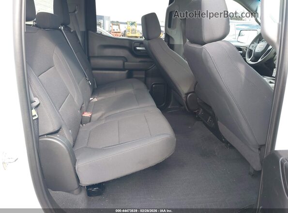 1GCPWBEK6MZ261203 2021 CHEVROLET SILVERADO Белый Вид наклейки с VIN-кодом
