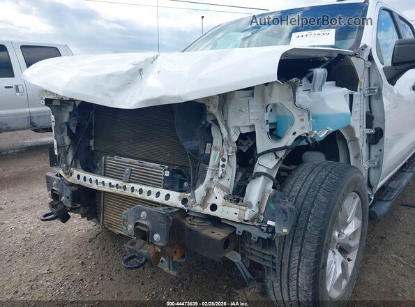 1GCPWBEK6MZ261203 2021 CHEVROLET SILVERADO Белый Вид спереди