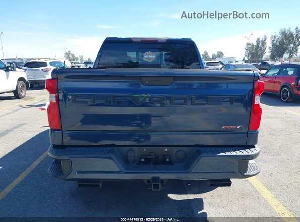 1GCPWDED1KZ202828 2019 CHEVROLET SILVERADO Dark Blue 