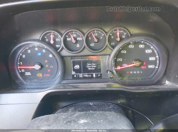 1GCPYCEF6MZ300049 2021 CHEVROLET SILVERADO White Widok tylnych siedzeń