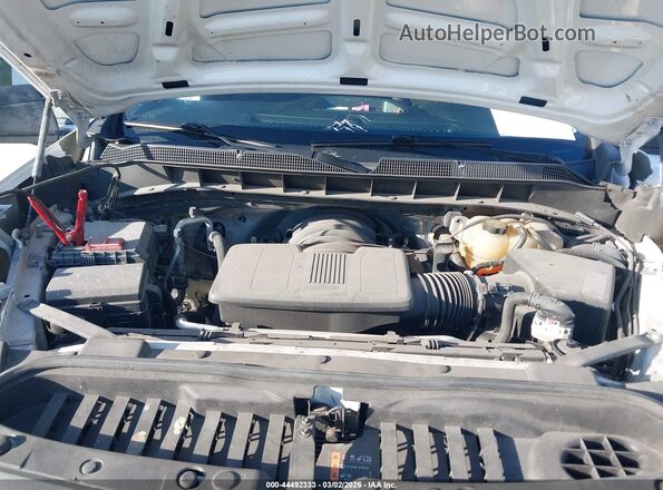 1GCPYCEF6MZ300049 2021 CHEVROLET SILVERADO White Widok z tyłu