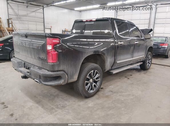 1GCUDJEL2PZ251669 2023 CHEVROLET SILVERADO Черный Задняя правая четверть