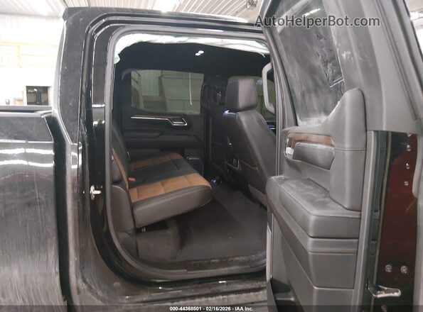 1GCUDJEL2PZ251669 2023 CHEVROLET SILVERADO Черный Вид наклейки с VIN-кодом