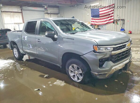 1GCUKDED4TZ138414 2026 CHEVROLET SILVERADO Серебряный Передняя правая четверть