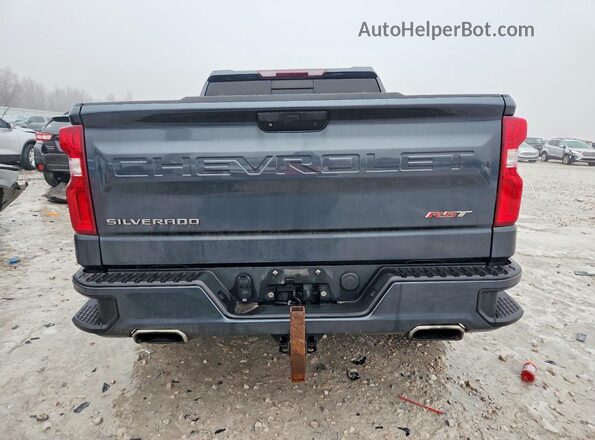 1GCUYEED0KZ220630 2019 CHEVROLET SILVERADO Charcoal Вид ззаду