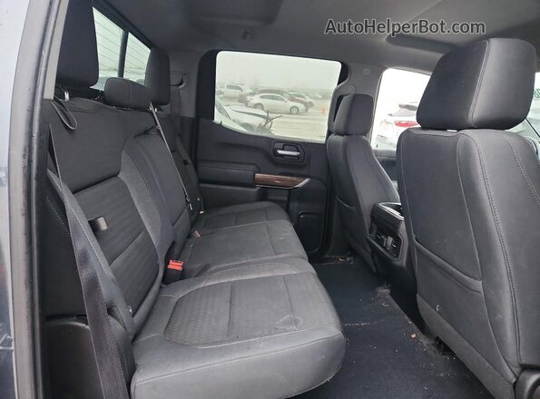 1GCUYEED0KZ220630 2019 CHEVROLET SILVERADO Charcoal Вид задніх сидінь