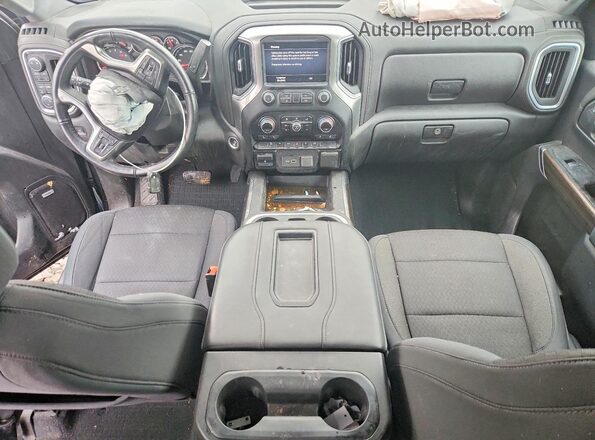 1GCUYEED0KZ220630 2019 CHEVROLET SILVERADO Charcoal Вид панелі приладів