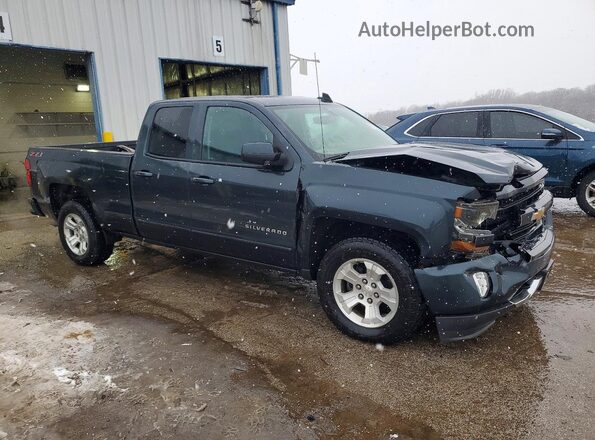 1GCVKREC9JZ238997 2018 CHEVROLET SILVERADO Black Przód prawy