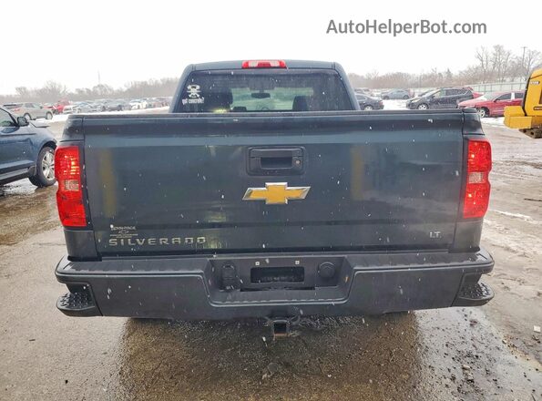 1GCVKREC9JZ238997 2018 CHEVROLET SILVERADO Black Widok z tyłu