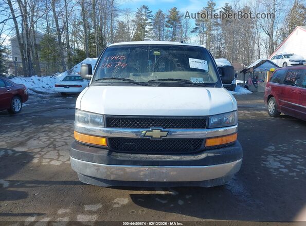 1GCWGAF76N1278080 2022 CHEVROLET EXPRESS White Вид щитка приладів