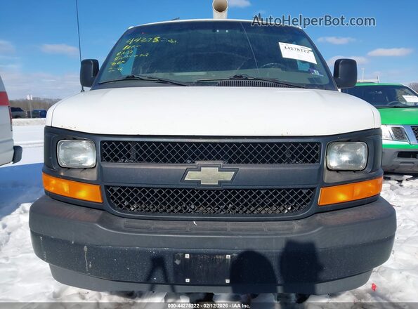1GCWGAFF0H1142930 2017 CHEVROLET EXPRESS Белый Вид щитка приборов