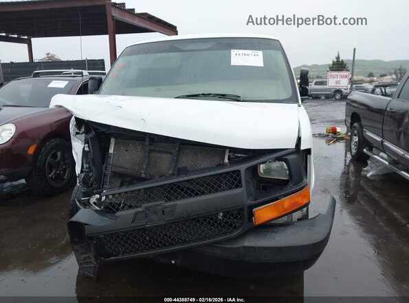 1GCWGAFFXH1109143 2017 CHEVROLET EXPRESS Белый Вид щитка приборов