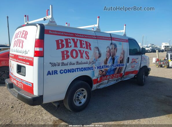 1GCWGAFP2P1250540 2023 CHEVROLET EXPRESS White Tył prawy