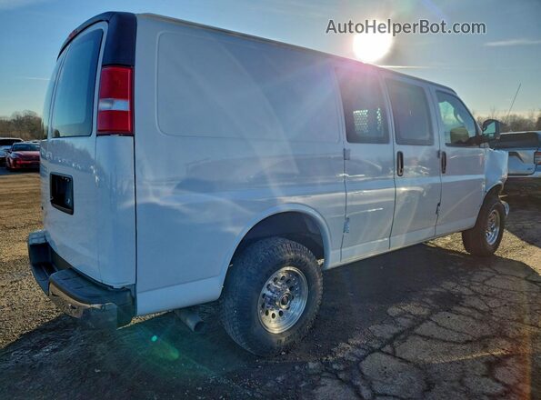 1GCWGAFP3P1142928 2023 CHEVROLET EXPRESS Белый Задняя правая четверть