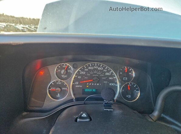 1GCWGAFP3P1142928 2023 CHEVROLET EXPRESS Белый Вид щитка приборов