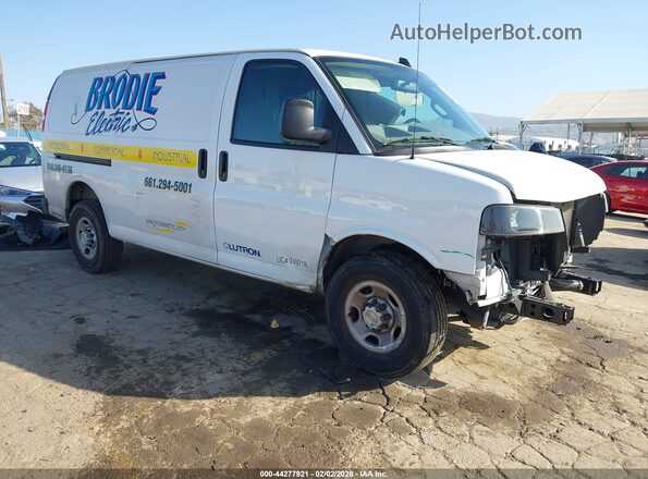 1GCWGAFP4S1101653 2025 CHEVROLET EXPRESS White Передня права чверть