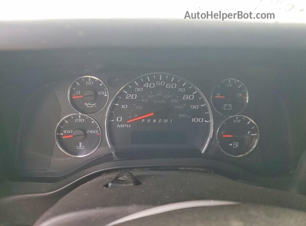 1GCWGAFP6M1166460 2021 CHEVROLET EXPRESS Желтый Вид щитка приборов