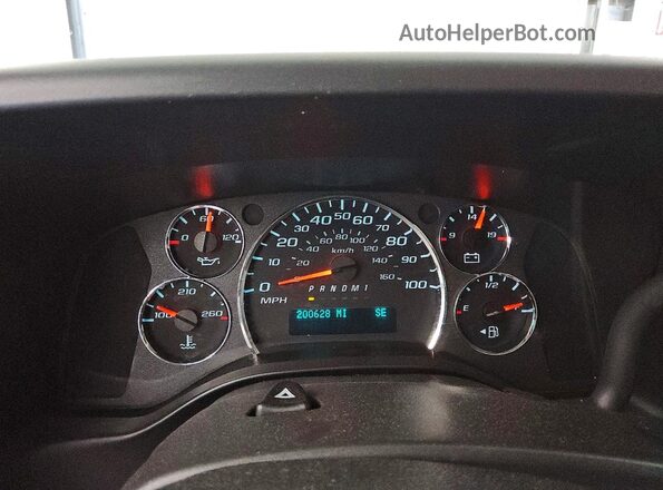 1GCWGAFP8N1217877 2022 CHEVROLET EXPRESS Белый Вид щитка приборов