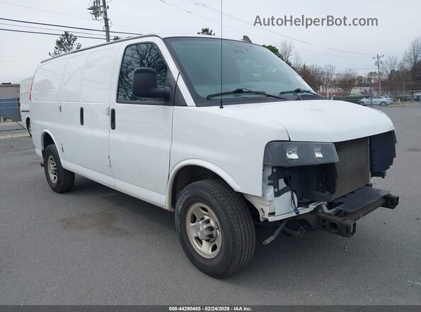 1GCWGAFP8P1135697 2023 CHEVROLET EXPRESS White Передня права чверть