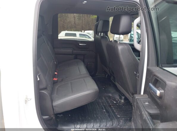 1GD18LE74PF187461 2023 GMC SIERRA White Vista de la etiqueta del VIN