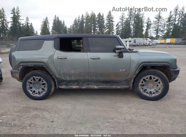 1GKB0RDCXRU100134 2024 GMC HUMMER EV SUV Бирюзовый Вид задней части салона