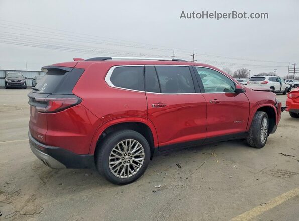 1GKENRKS0RJ188654 2024 GMC ACADIA Красный Задняя правая четверть