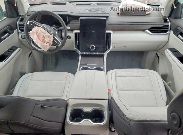 1GKENRKS0RJ188654 2024 GMC ACADIA Красный Вид панели приборов