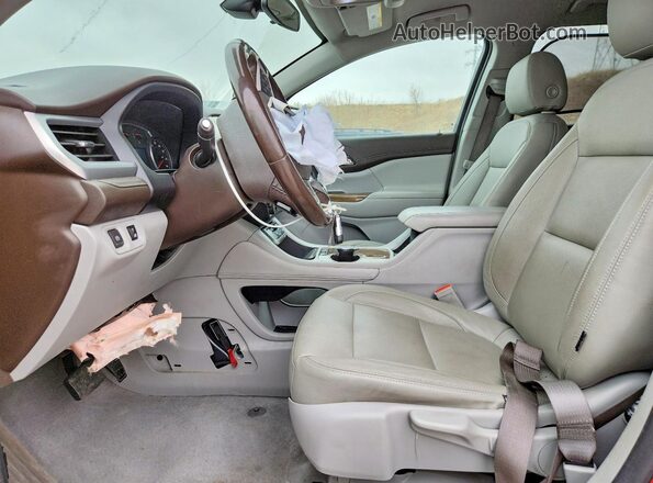 1GKKNKLA6LZ190871 2020 GMC ACADIA Красный Вид салона спереди