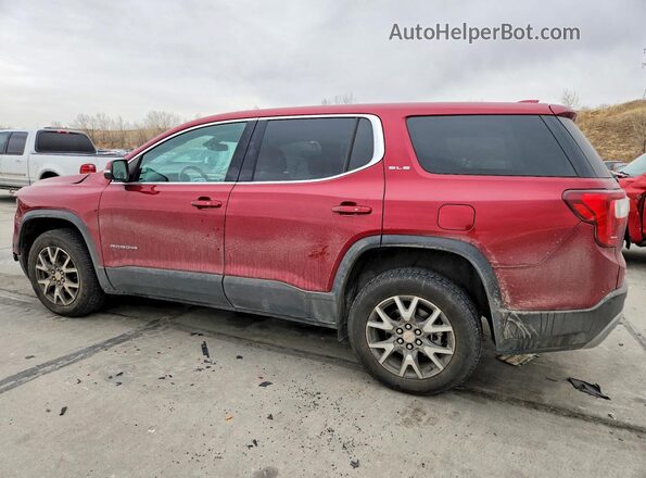 1GKKNKLA6LZ190871 2020 GMC ACADIA Красный Задняя левая четверть