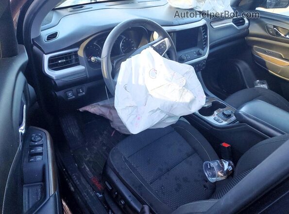 1GKKNKLSXMZ185456 2021 GMC ACADIA Black Вид панелі приладів
