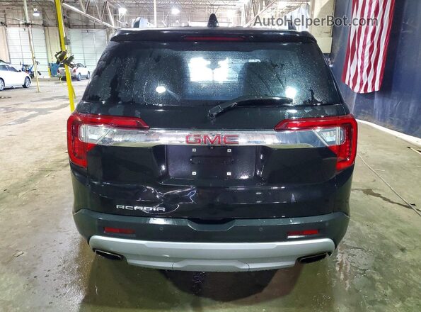 1GKKNKLSXMZ223736 2021 GMC ACADIA Black Вид ззаду