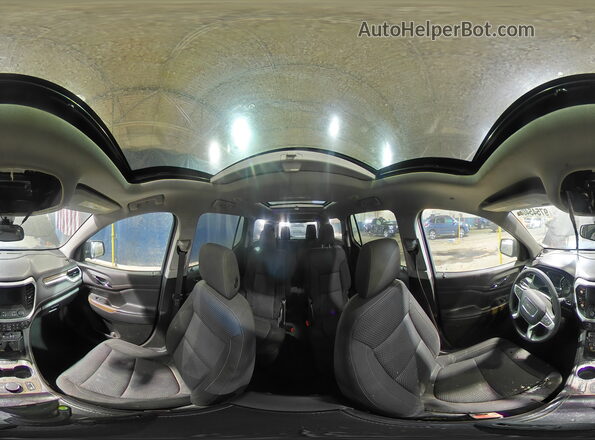 1GKKNKLSXMZ223736 2021 GMC ACADIA Black Панорамний вид салону 360°
