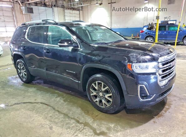 1GKKNKLSXMZ223736 2021 GMC ACADIA Black Передня права чверть