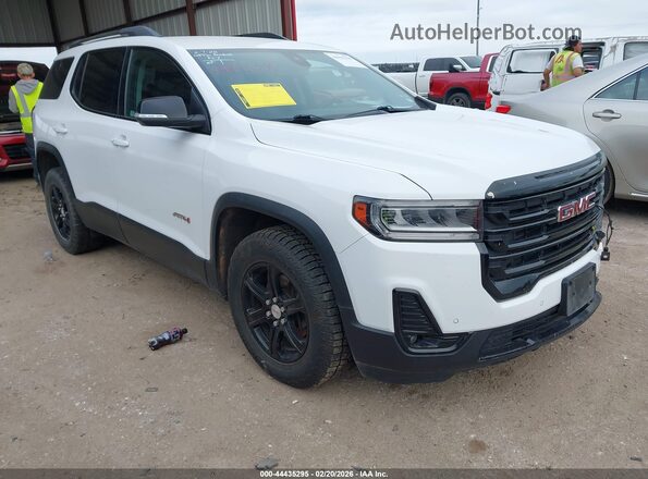 1GKKNLLS1LZ123626 2020 GMC ACADIA Белый Передняя правая четверть