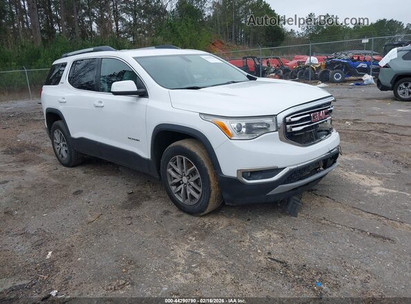 1GKKNLLS4HZ159494 2017 GMC ACADIA Белый Передняя правая четверть