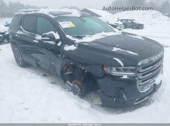 1GKKNLLS5LZ184283 2020 GMC ACADIA Черный Вид спереди