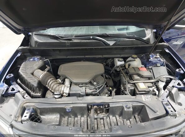 1GKKNLLS5PZ258422 2023 GMC ACADIA Blue Vista trasera