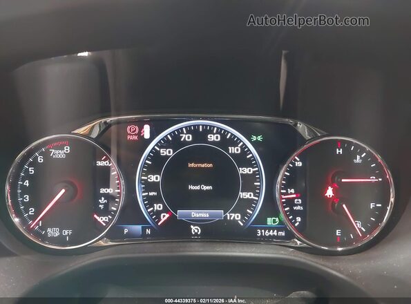 1GKKNLLS5PZ258422 2023 GMC ACADIA Blue Vista de los asientos traseros