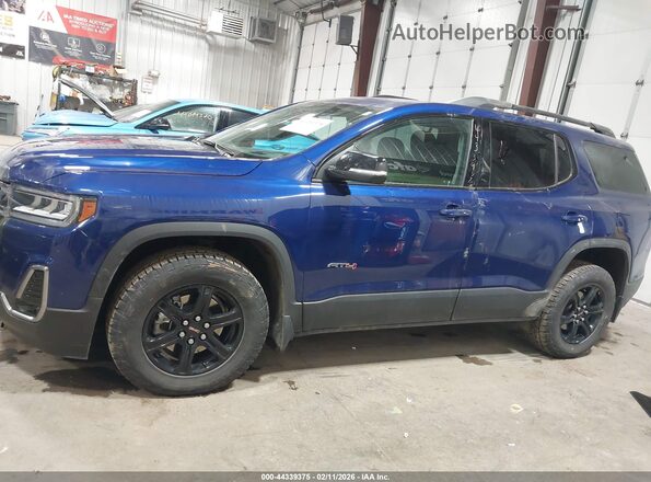1GKKNLLS5PZ258422 2023 GMC ACADIA Blue Vista interior de 360 grados