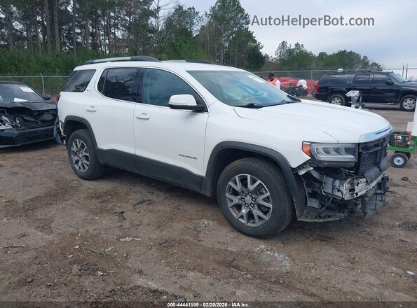1GKKNML45MZ113707 2021 GMC ACADIA White Передня права чверть