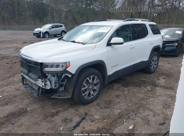 1GKKNML45MZ113707 2021 GMC ACADIA White Передня ліва чверть