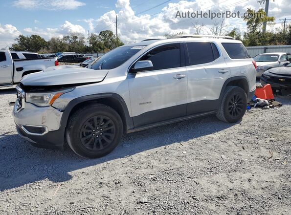 1GKKNMLS6HZ156635 2017 GMC ACADIA Серебряный Передняя левая четверть